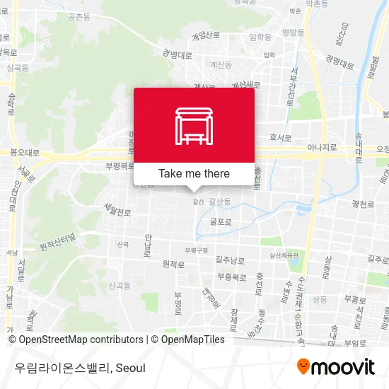 우림라이온스밸리 map