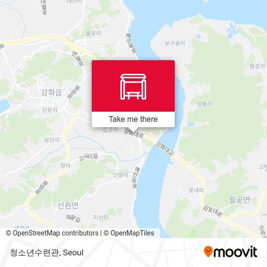 청소년수련관 map