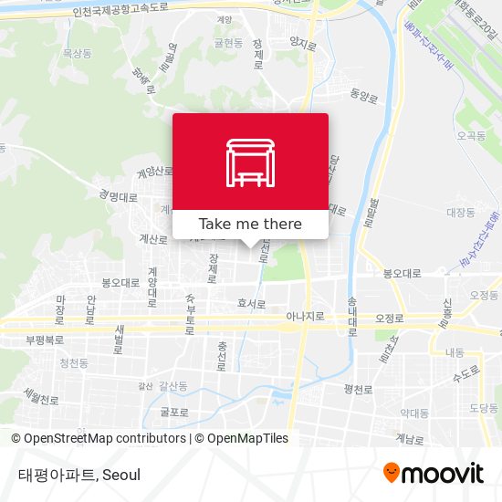 태평아파트 map