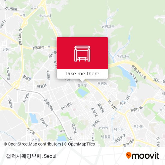 갤럭시웨딩부페 map