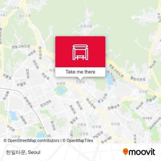 한일타운 map