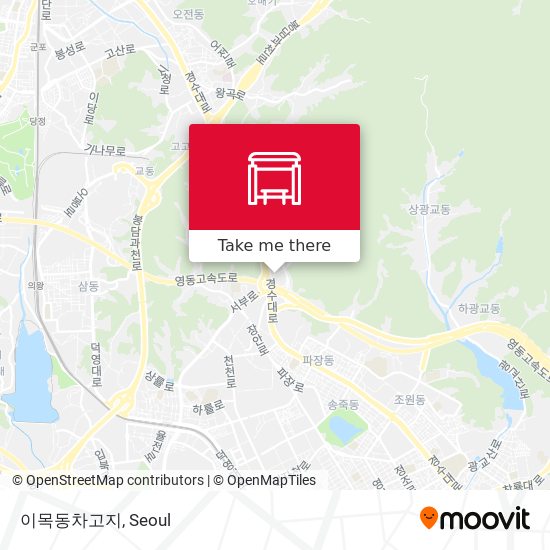 이목동차고지 map