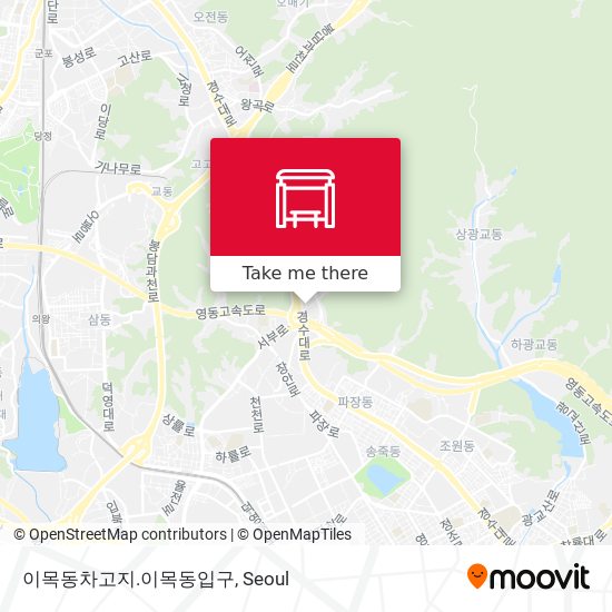 이목동차고지.이목동입구 map