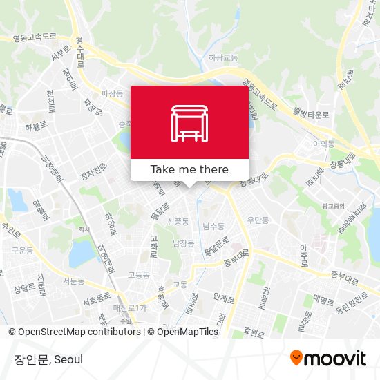장안문 map