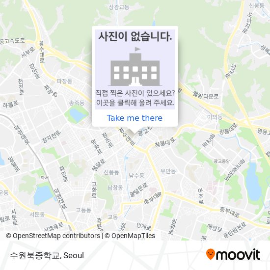 수원북중학교 map