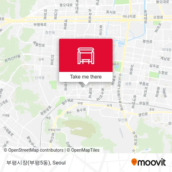 부평시장(부평5동) map