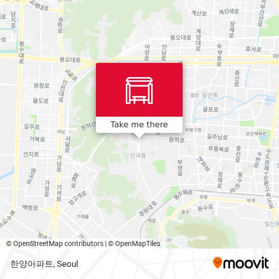 한양아파트 map