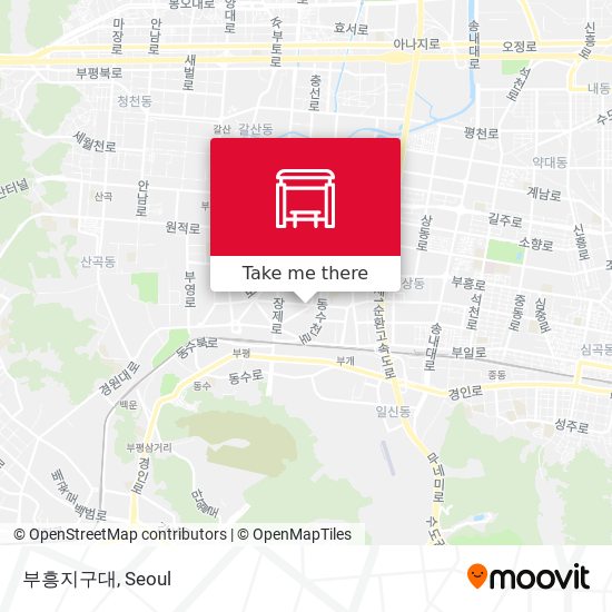 부흥지구대 map