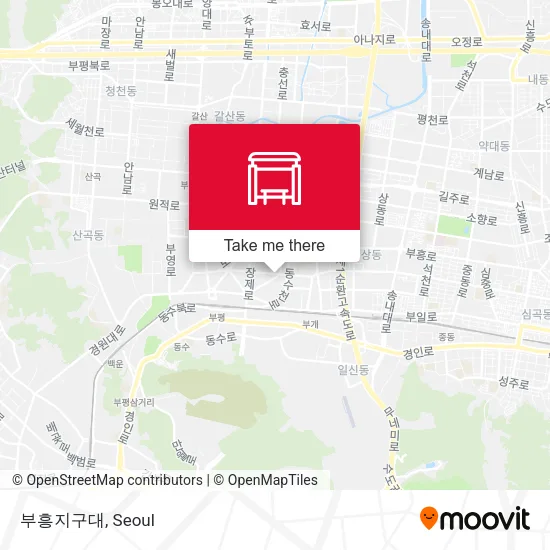 부흥지구대 map