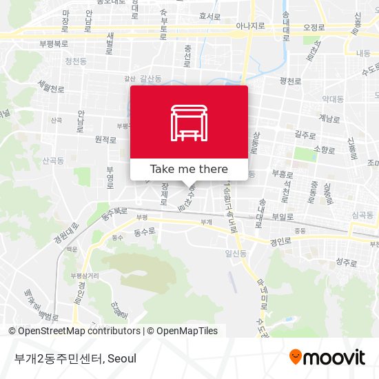 부개2동주민센터 map