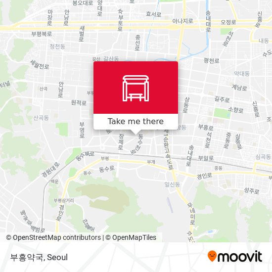 부흥약국 map