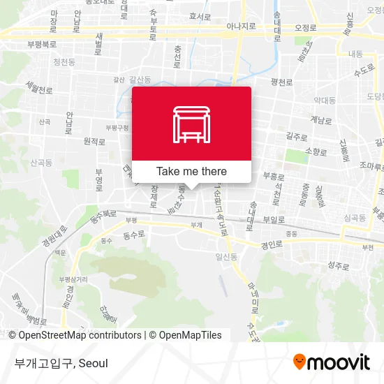 부개고입구 map