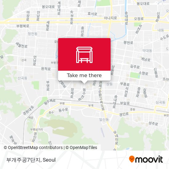 부개주공7단지 map