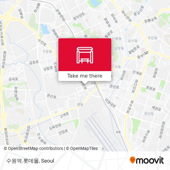 수원역.롯데몰 map