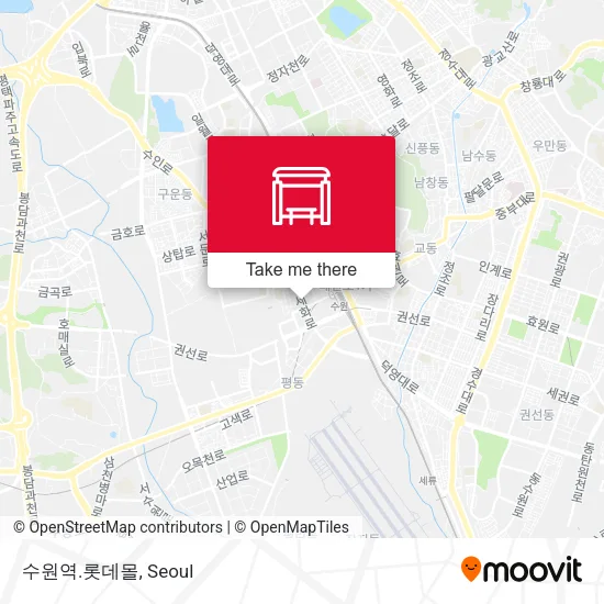 수원역.롯데몰 map