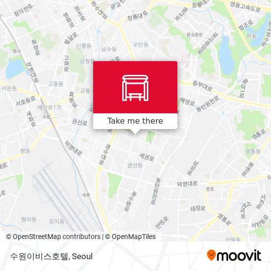 수원이비스호텔 map