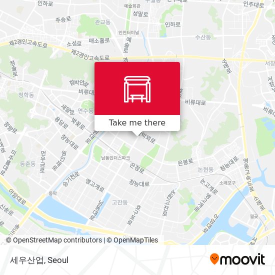 세우산업 map