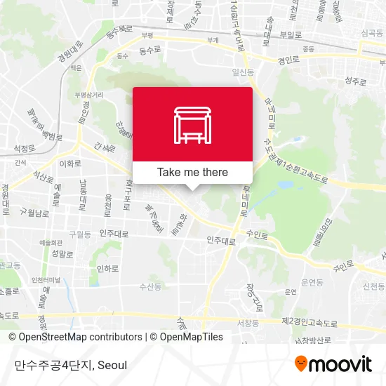 만수주공4단지 map