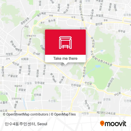 만수4동주민센터 map