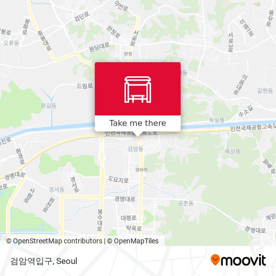 검암역입구 map