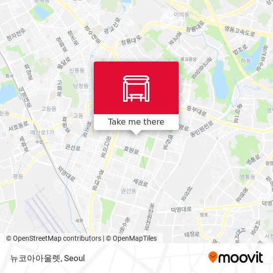 뉴코아아울렛 map