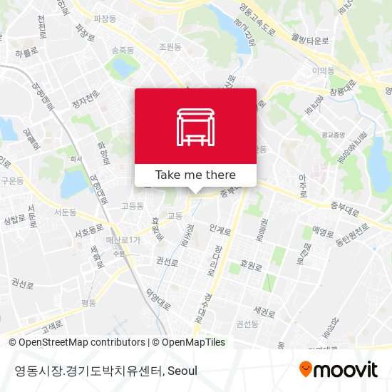 영동시장.경기도박치유센터 map