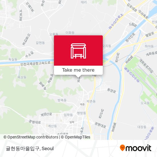 귤현동마을입구 map