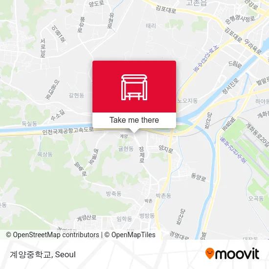 계양중학교 map