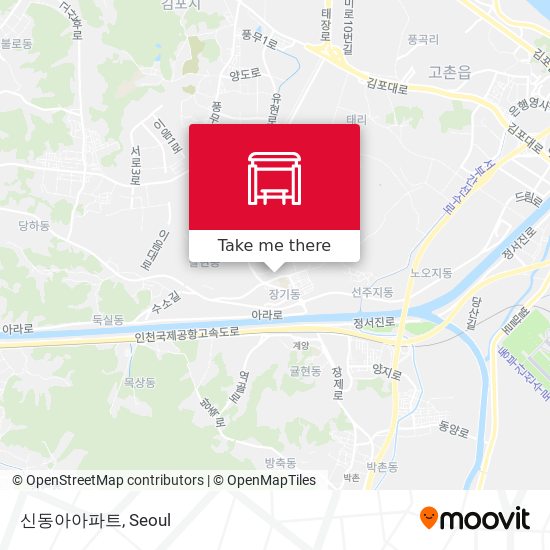 신동아아파트 map