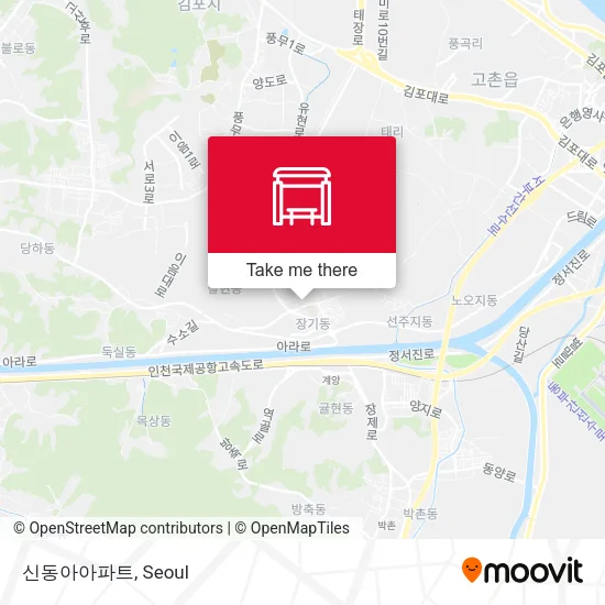 신동아아파트 map