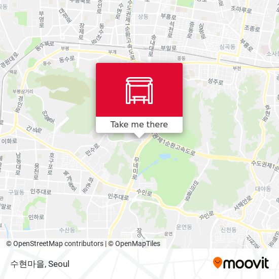 수현마을 map