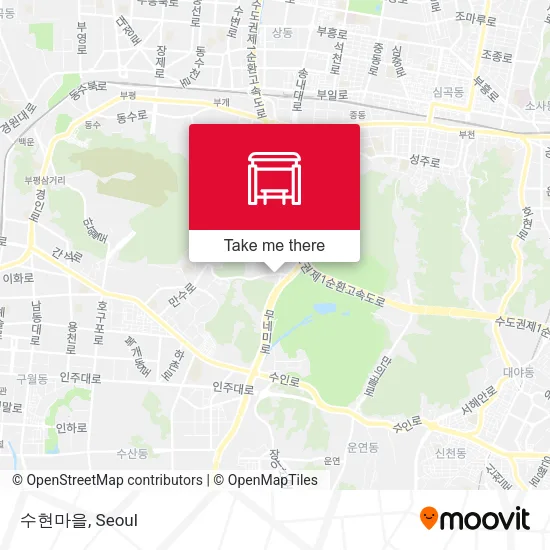 수현마을 map