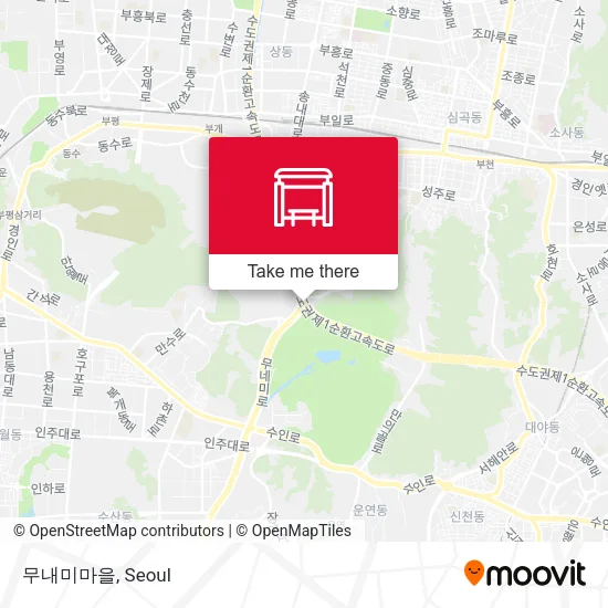 무내미마을 map