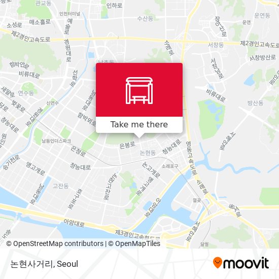 논현사거리 map