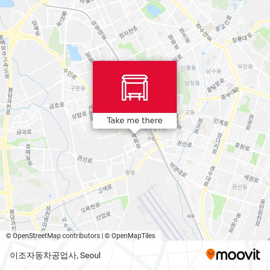 이조자동차공업사 map