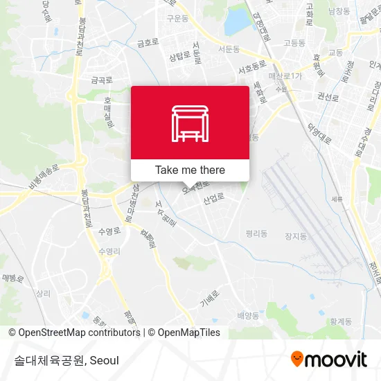 솔대체육공원 map