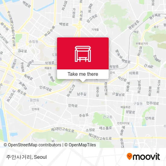 주안사거리 map