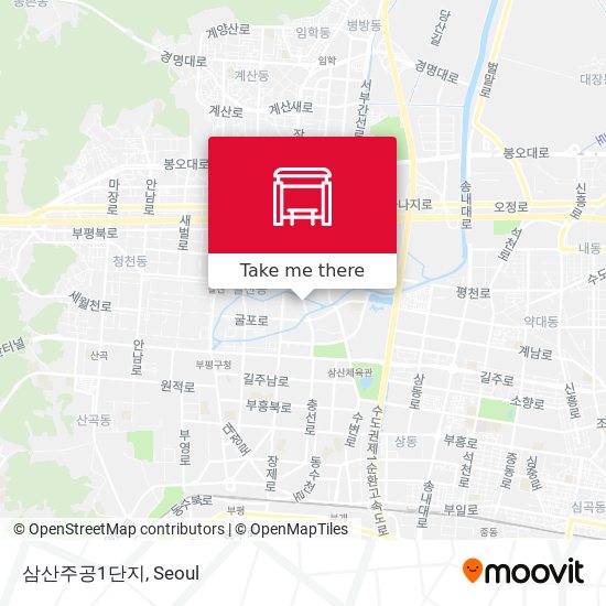 삼산주공1단지 map
