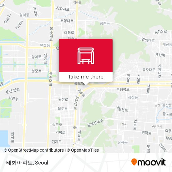 태화아파트 map