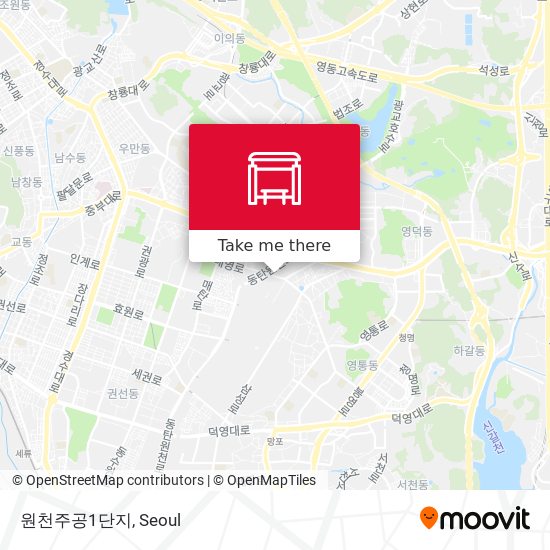 원천주공1단지 map