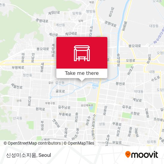 신성미소지움 map