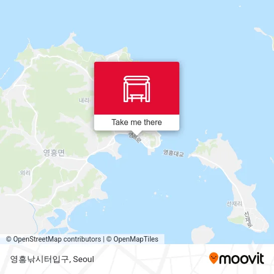 영흥낚시터입구 map