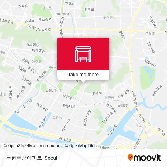 논현주공아파트 map