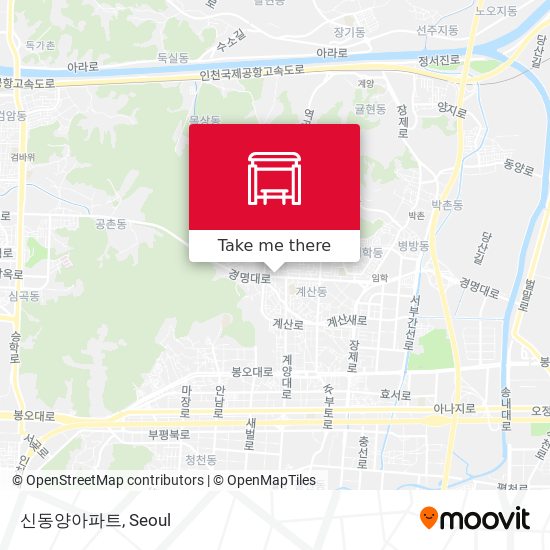 신동양아파트 map