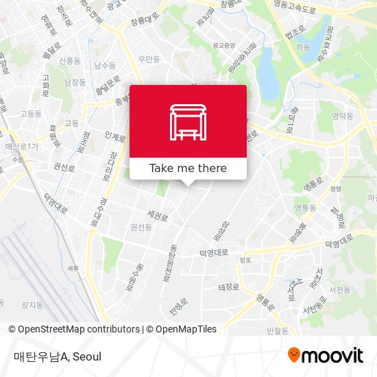 매탄우남A map