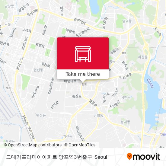 그대가프리미어아파트.망포역3번출구 map