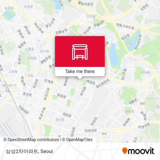 삼성2차아파트 map