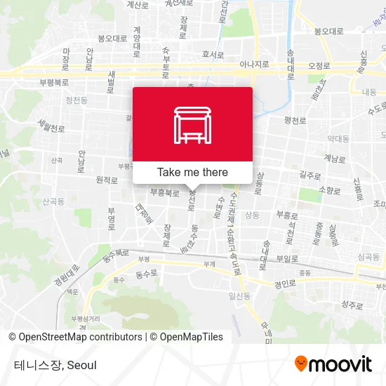 테니스장 map