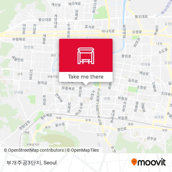 부개주공3단지 map