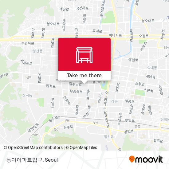 동아아파트입구 map